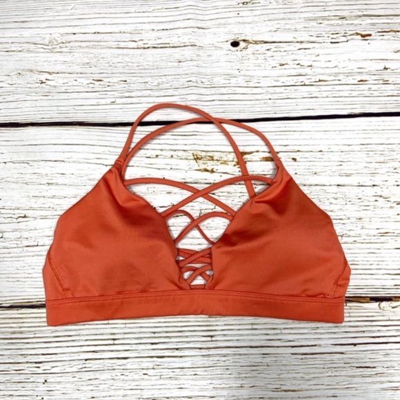 Orange Sports Bra - Picture 1 of 2